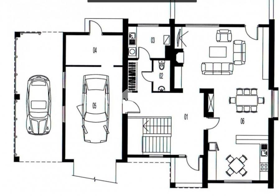 Мы предлагаем удобный семейный дом с большой зелёной зоной в Saliena. 