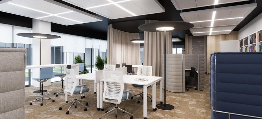 Office space Origo One - a modern class A office building in the very center of Riga!