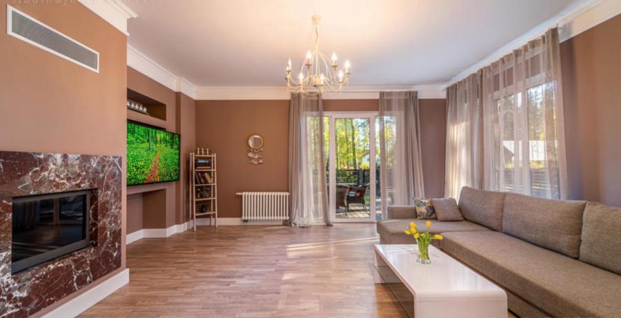 We offer a comfortable house for long-term rent in Jurmala.