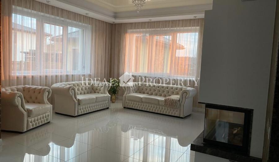 В тихом современном поселке, продается красивый и уютный дом+гостевой дом с баней.