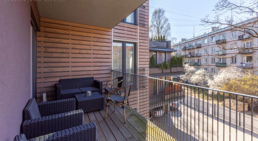 Modern apartments in the new project at Sarlotes street.