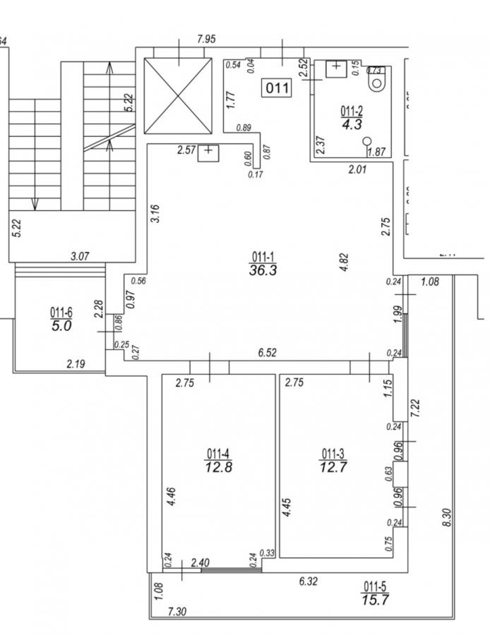 For sale a 3-room  apartment in the new River Residence complex .