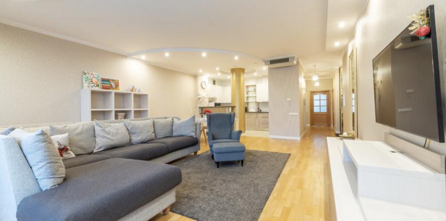 Сдается уютная квартира c подземным паркингом в тихом центре в новом проекте Centra Nams Сдается уютная квартира c подземным паркингом в тихом центре в новом проекте Centra Nams