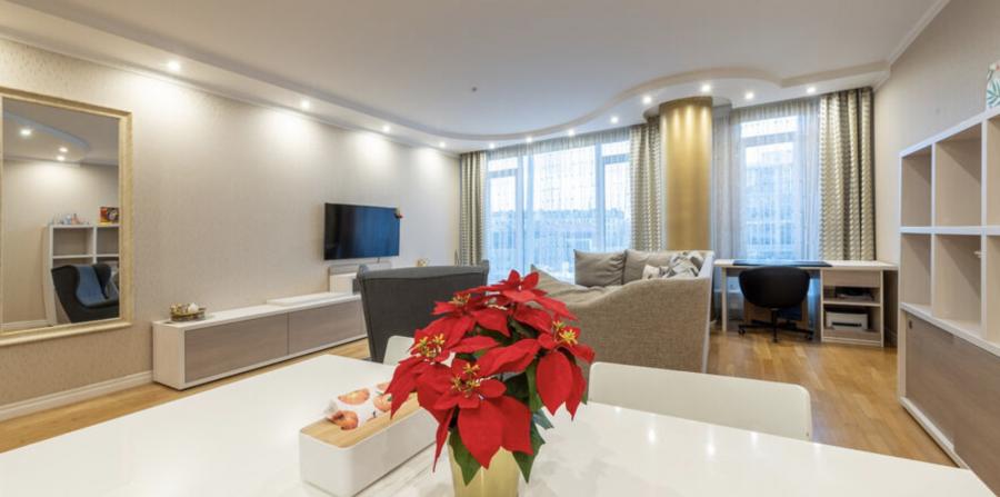 Сдается уютная квартира c подземным паркингом в тихом центре в новом проекте Centra Nams Сдается уютная квартира c подземным паркингом в тихом центре в новом проекте Centra Nams