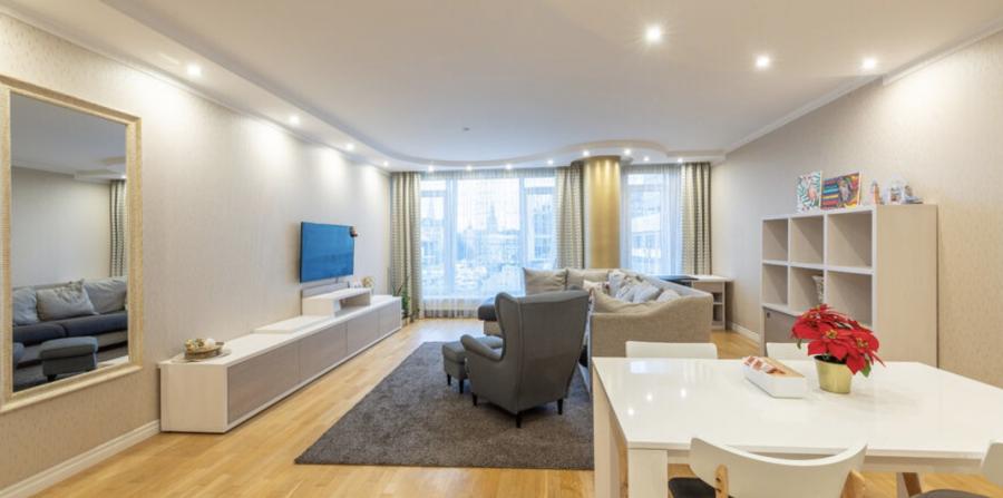 Сдается уютная квартира c подземным паркингом в тихом центре в новом проекте Centra Nams Сдается уютная квартира c подземным паркингом в тихом центре в новом проекте Centra Nams