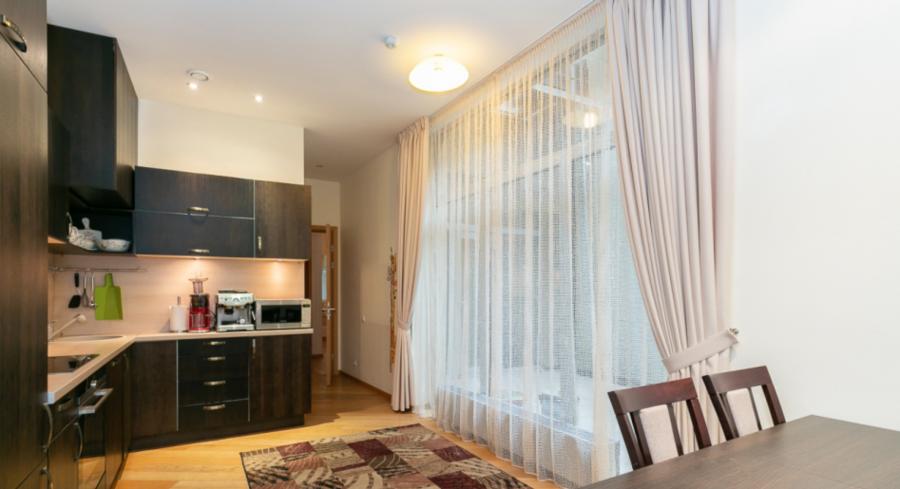 For rent we offer an exclusive 4-rooms apartment in the heart of Old Town in Riga.