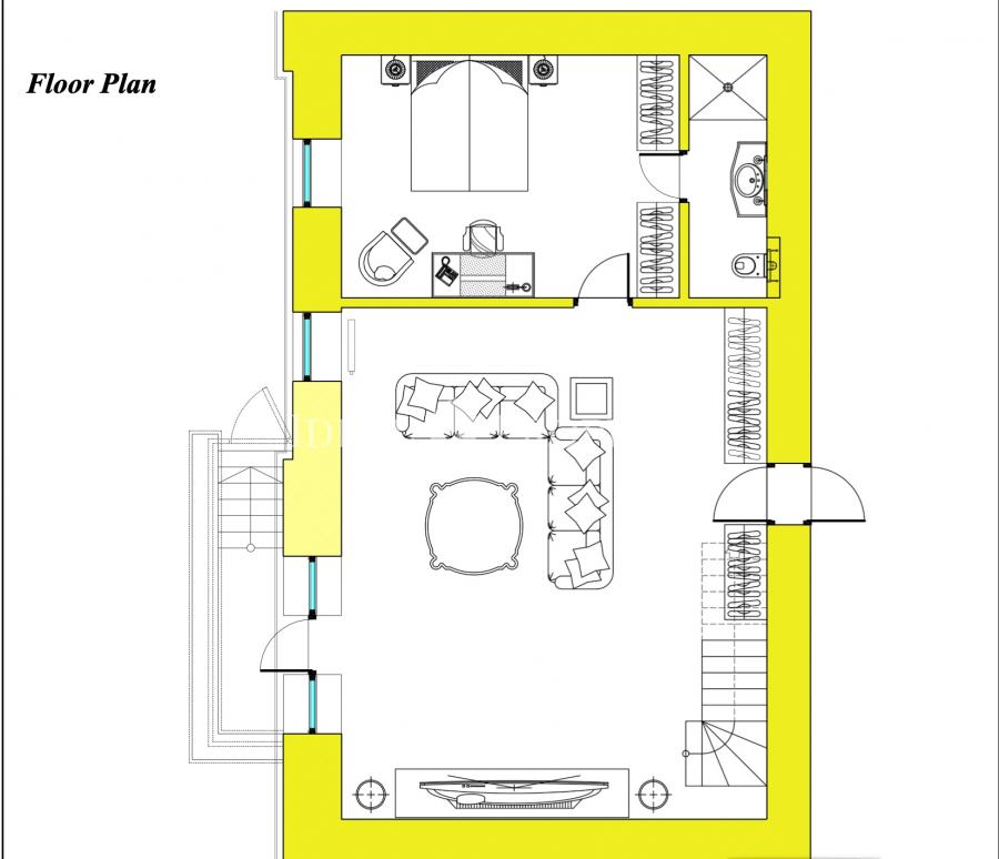 Piedāvājam iegādāties greznus divlīmeņu apartamentus šajā prestižajā ēkā. 