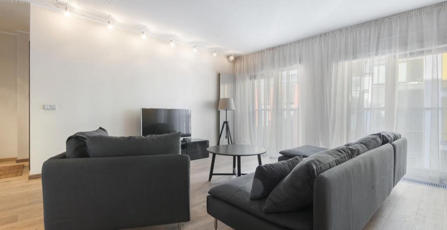 Spacious 3rooms apartment for rent in the new project at  Eruzalemes str.