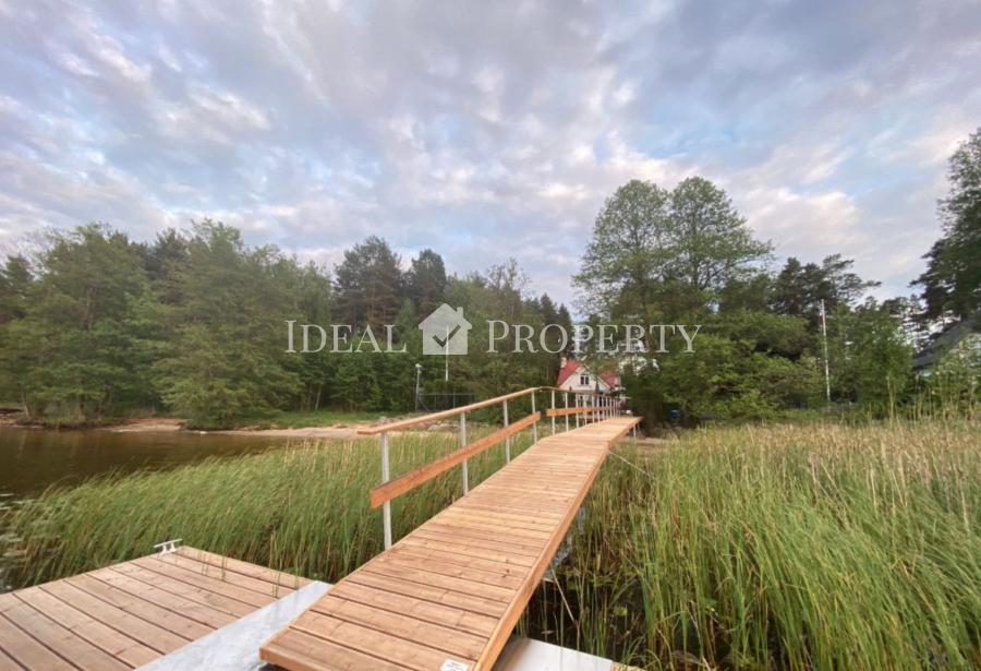 A wonderful private house on the shore of Great Baltezers. 