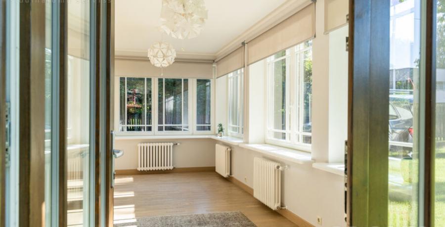 Spacious apartment for rent in a renovated house on Šampētera Street.