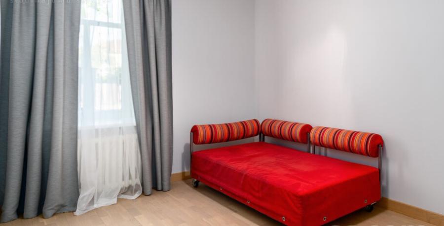 Spacious apartment for rent in a renovated house on Šampētera Street.