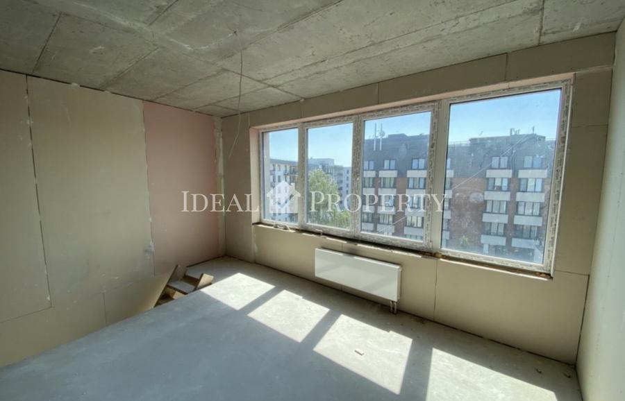 A four-room apartment for sale in a new project near Viesturdārzs. 