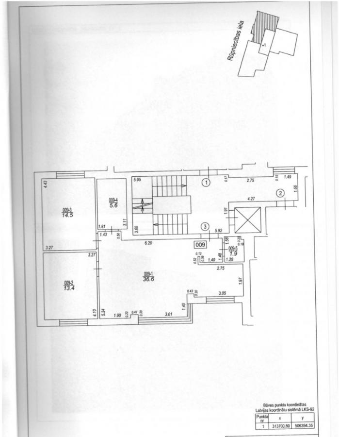 Three-room apartment in a new project opposite Viesturdārzs. 