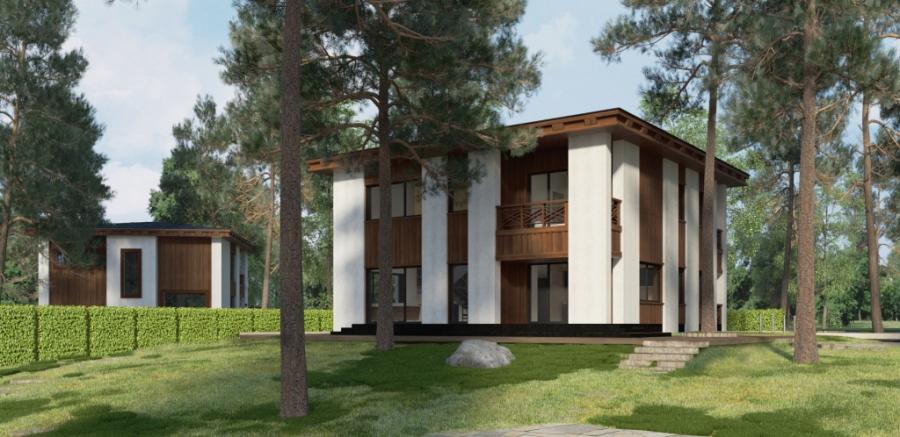 Поселок Jurmala Lake Club  находится на берегу озера Божу, 