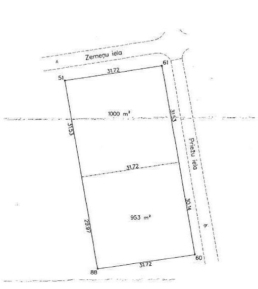 Участок земли подходит  для красивого дома с садом для всей семьи