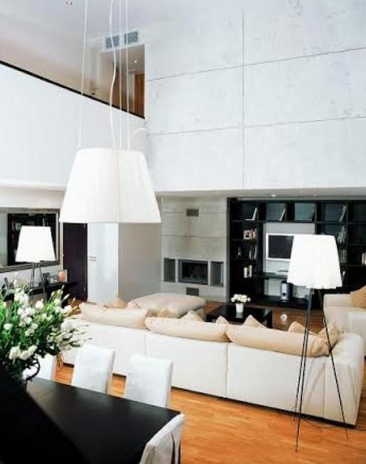 An exceptional two-level apartment situated at the top floors..