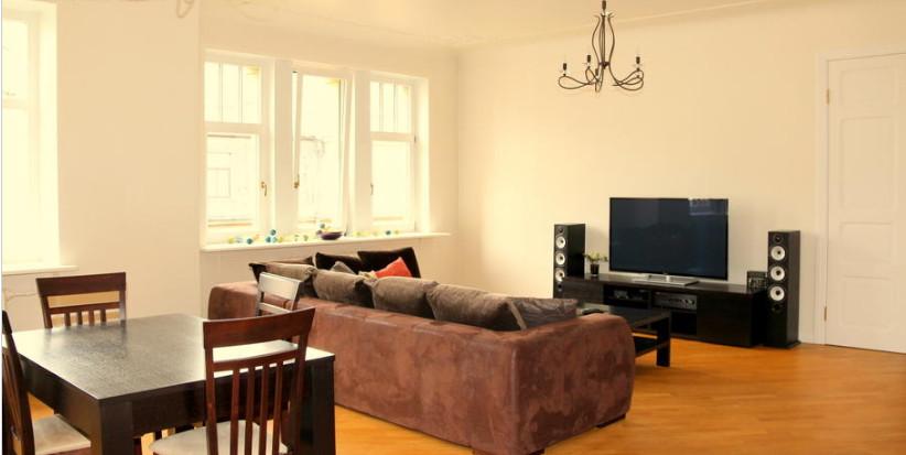 For sale apartment in the center of Riga in the Art Nouveau building.