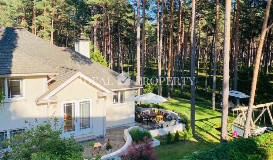 A beautiful three storey house for sale and rent in Jurmala.