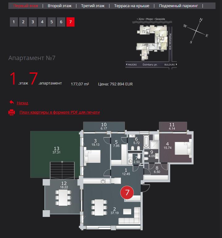 Новый элитный проект в центре Юрмалы - The Key