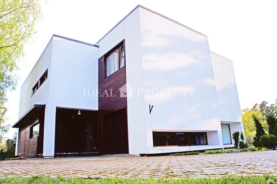 New and modern house in minimalism style in Jurmala..