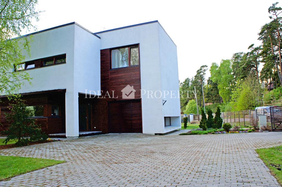 New and modern house in minimalism style in Jurmala..