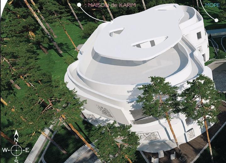 For sale apartment with 4-bedrooms in the project MAISON de KARIM.