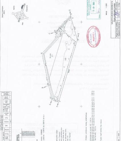 We offer for sale a plot of land  