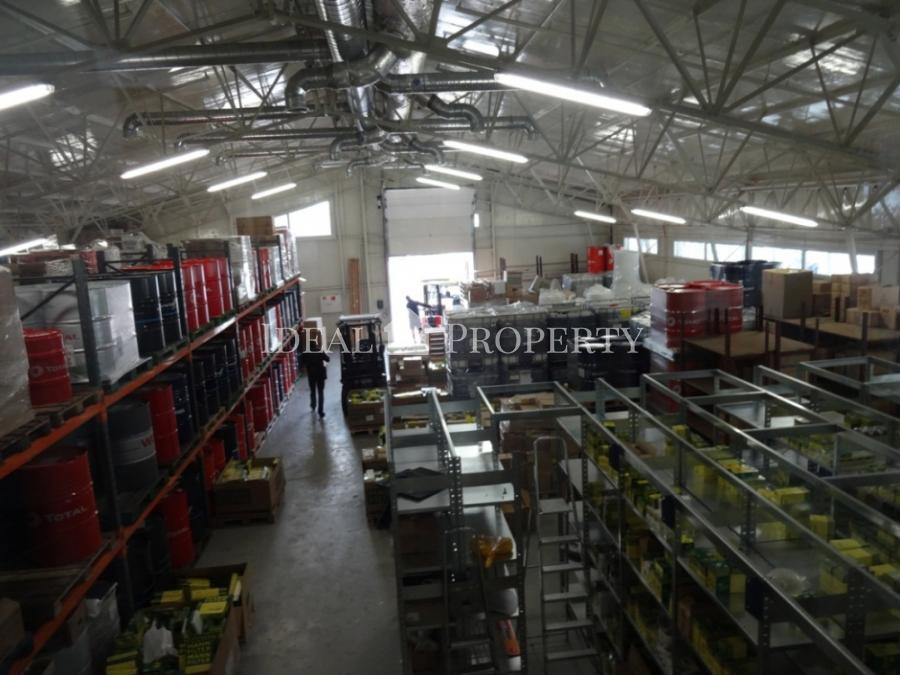 А warehouse store is located close to Riga city centre for sale.