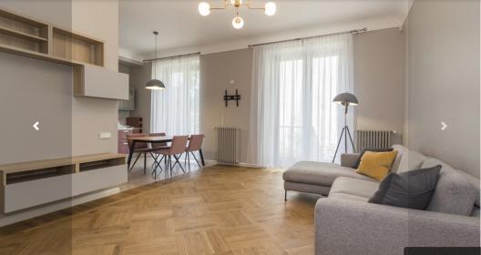 For sale or rent modern and fully furnished three room apartment with terrace.  Property. Riga. Jurmala. Latvia.