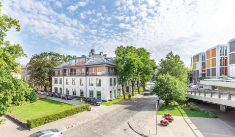 Apartment with white finishing  in the center of Old town in Kern Residence project. Property. Riga. Jurmala. Latvia.