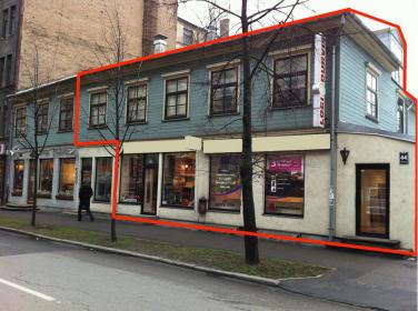 Коммерческая недвижимость в деловом центре Риги, на ул.Стабу.