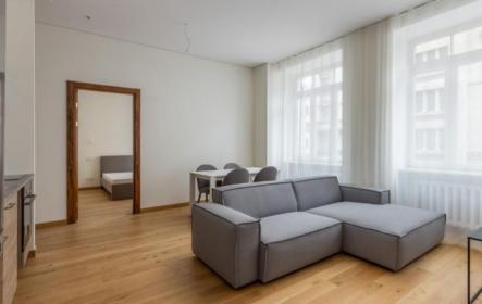 Bright 3-room apartment for sale  in a renovated house. Property. Riga. Jurmala. Latvia.