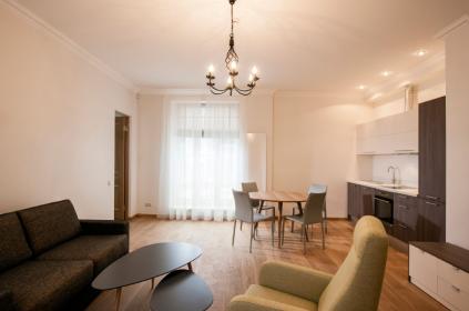 Beautiful 2-bedroom apartment in a new building at Elizabetes street. Property. Riga. Jurmala. Latvia.